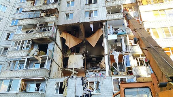 Один из подъездов взорвавшегося дома в Ярославле пригоден для проживания